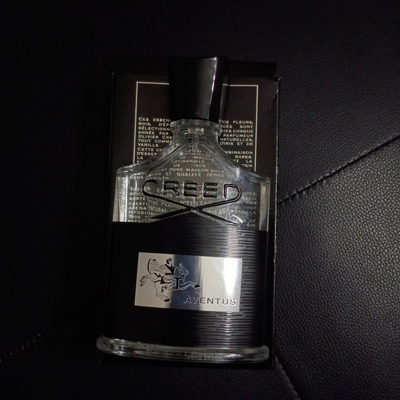 Creed Aventus Black and Silver Cologne Bottle - Picture 2 of 2